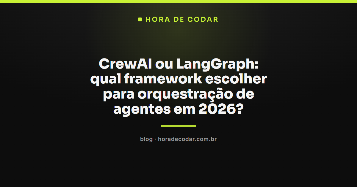 Comparativo visual CrewAI LangGraph com diagramas de arquitetura de orquestracao de agentes multiagente