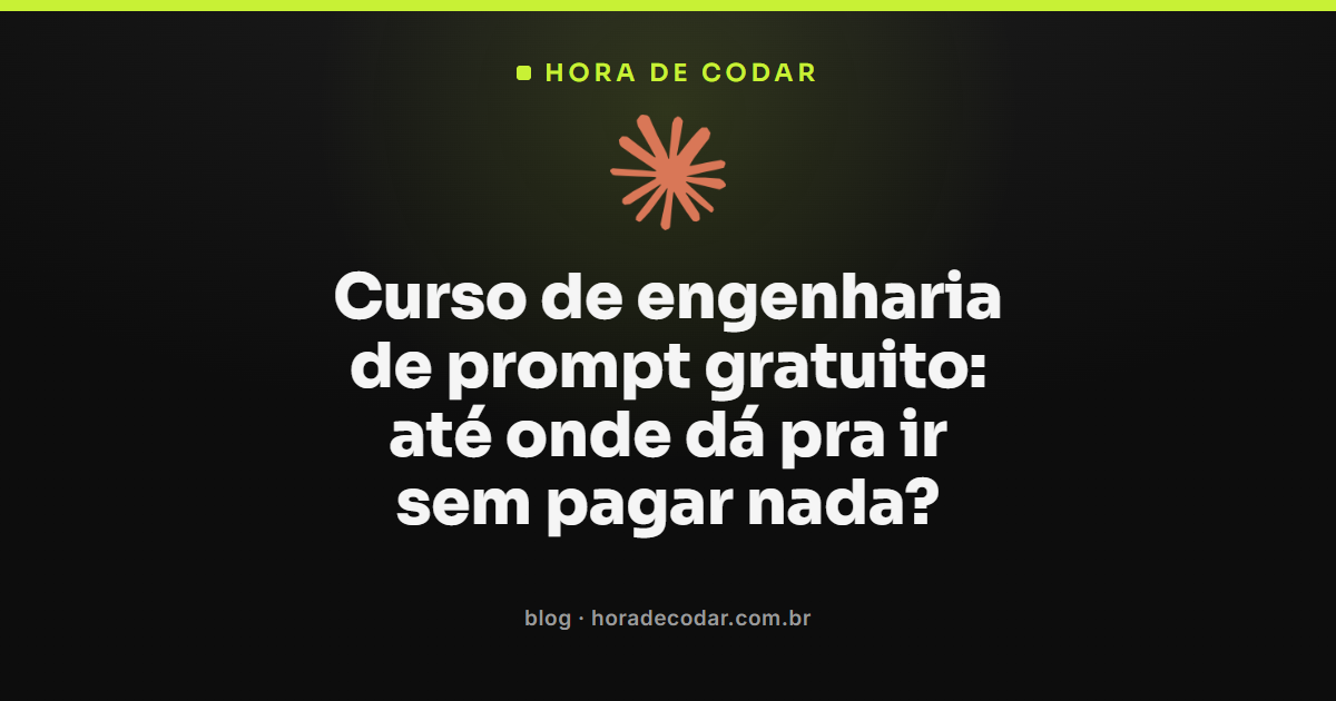 curso de engenharia de prompt gratuito com tutorial da Anthropic e DeepLearning.AI