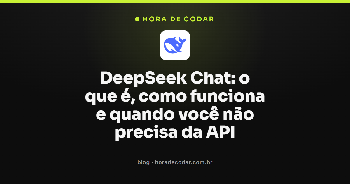 tela do DeepSeek Chat com o botão DeepThink em destaque na conversa