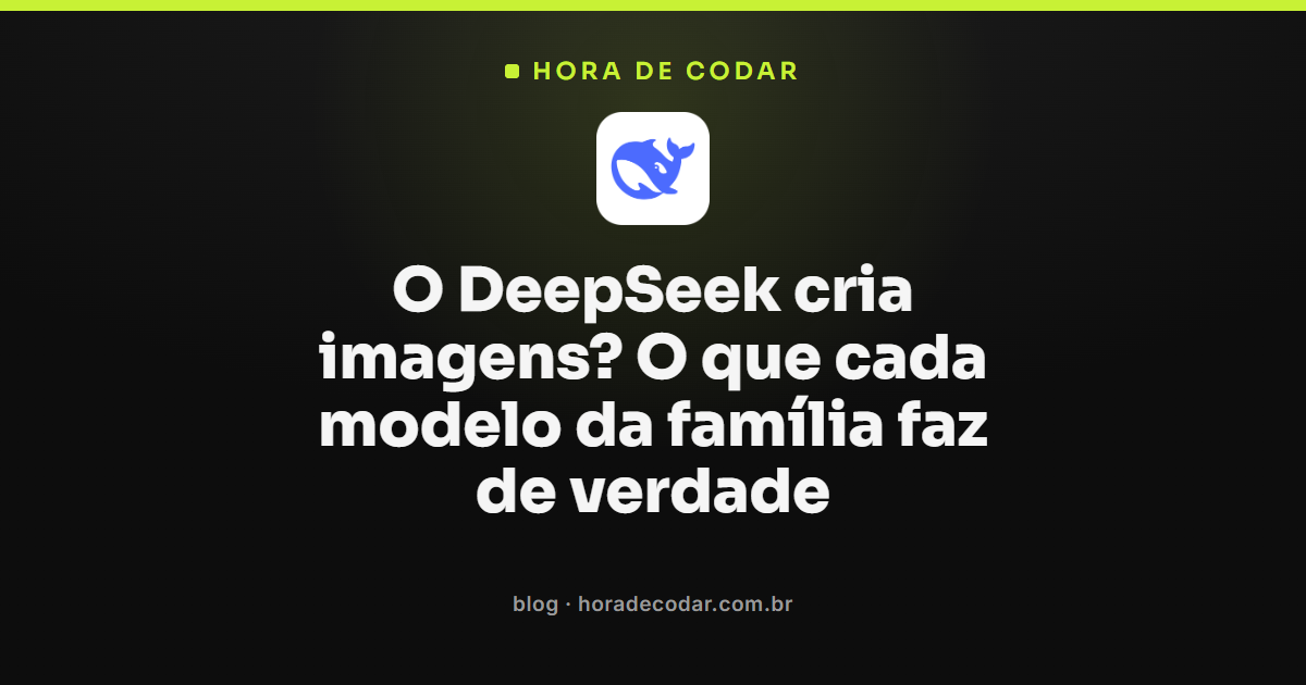DeepSeek cria imagens: comparação entre o chat de texto e o modelo Janus-Pro