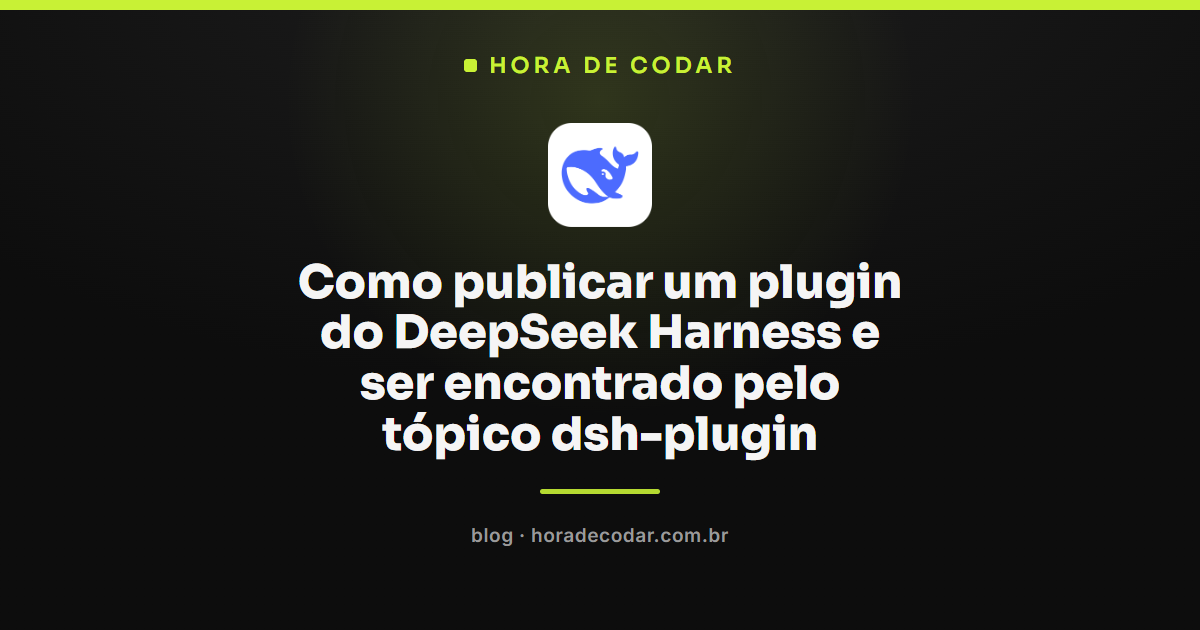 repositório do GitHub marcado com o tópico dsh-plugin para plugins do DeepSeek Harness