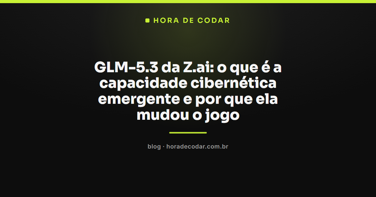 Interface da ferramenta CyberGym mostrando o desempenho de 84,5% alcançado pelo GLM-5.3 da Z.ai em descoberta de vulnerabilidades