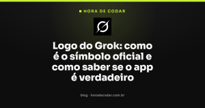 Logo do Grok: como é o símbolo oficial e como saber se o app é verdadeiro