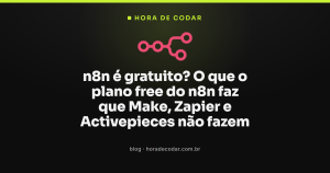 n8n é gratuito? O que o plano free do n8n faz que Make, Zapier e Activepieces não fazem
