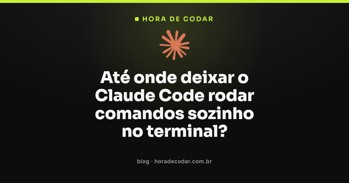 permissões do Claude Code no auto mode controlando comandos no terminal