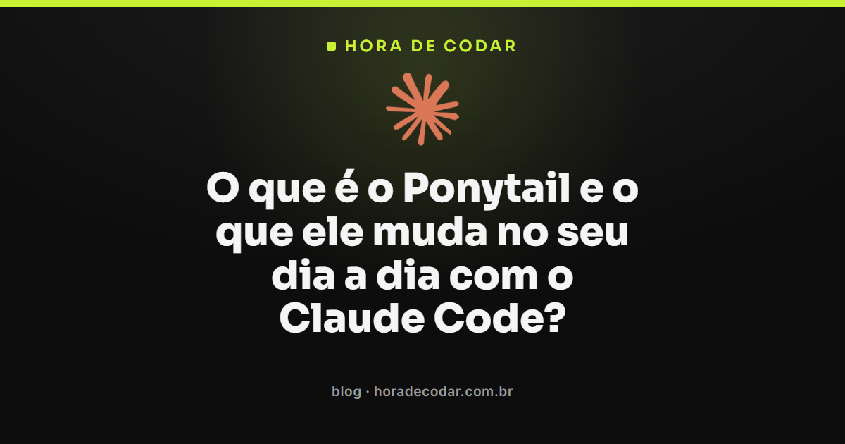 skill Ponytail no Claude Code reduzindo código gerado por IA