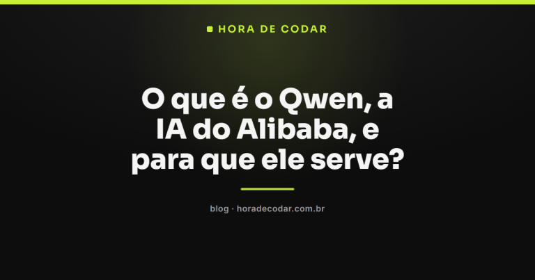 O que é o Qwen, a IA do Alibaba, e para que ele serve?