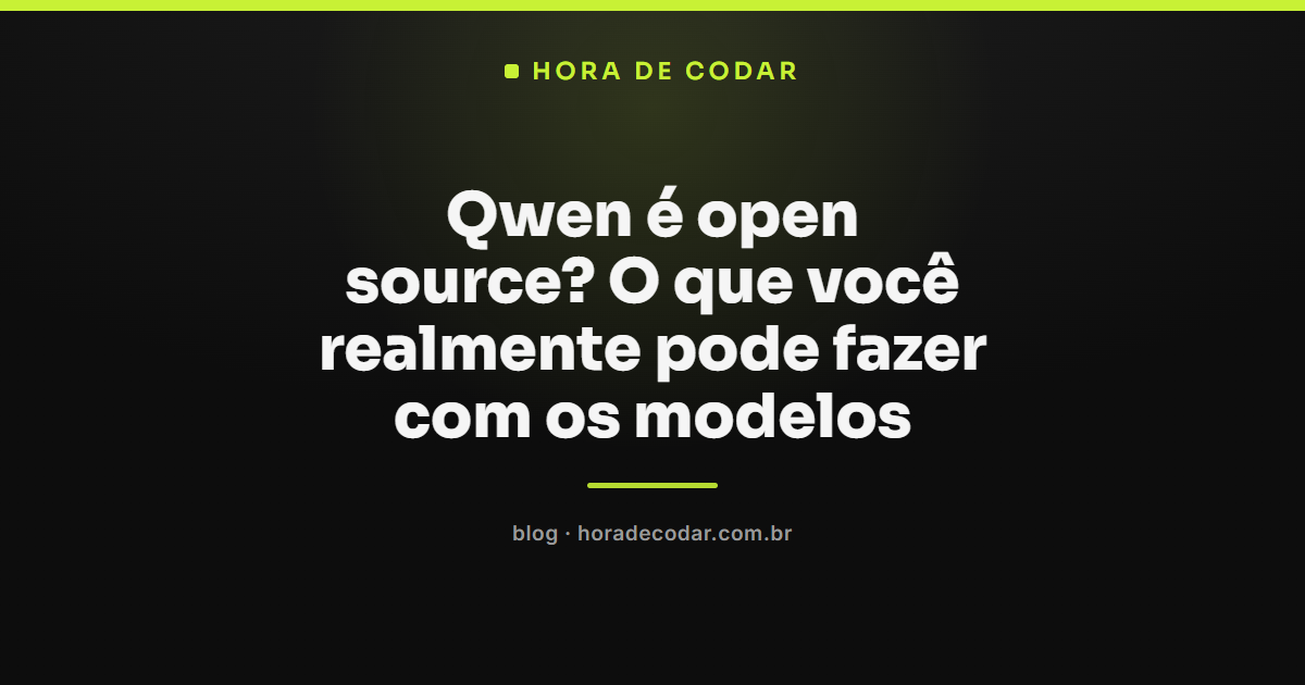 licenças dos modelos Qwen mostrando quais são open source e quais não são