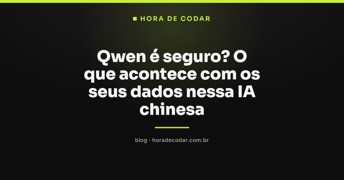 cadeado e logo do Qwen representando se o Qwen é seguro para seus dados