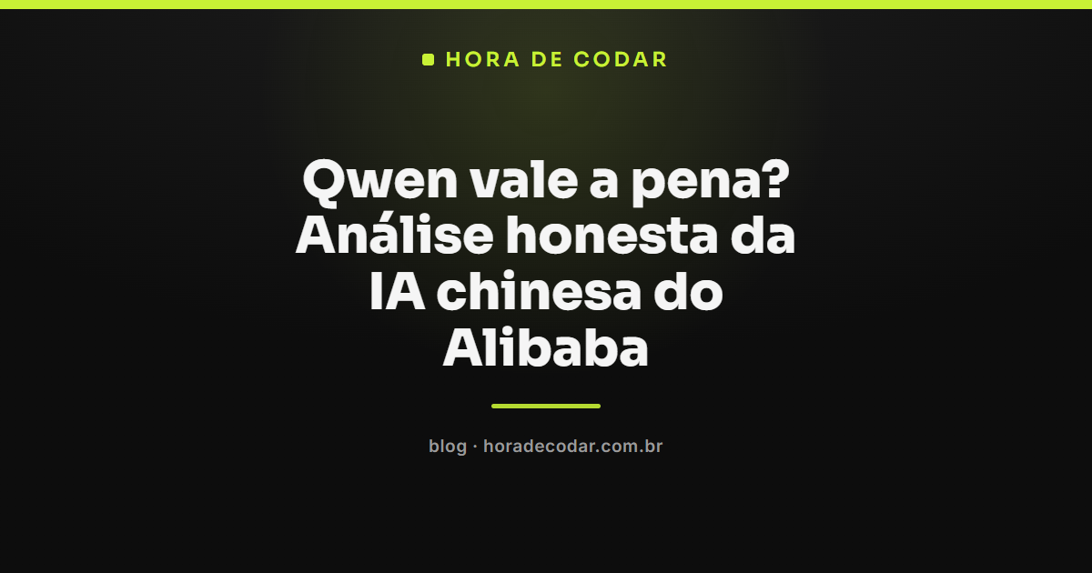 Qwen vale a pena, análise dos números do Qwen3-Max da Alibaba
