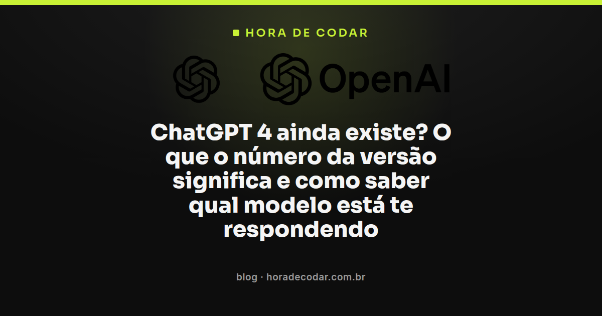 linha do tempo mostrando a saída do chatgpt 4 e os modelos atuais no seletor do chatgpt