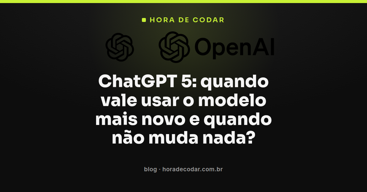 níveis de raciocínio do ChatGPT 5 comparados em uma tabela