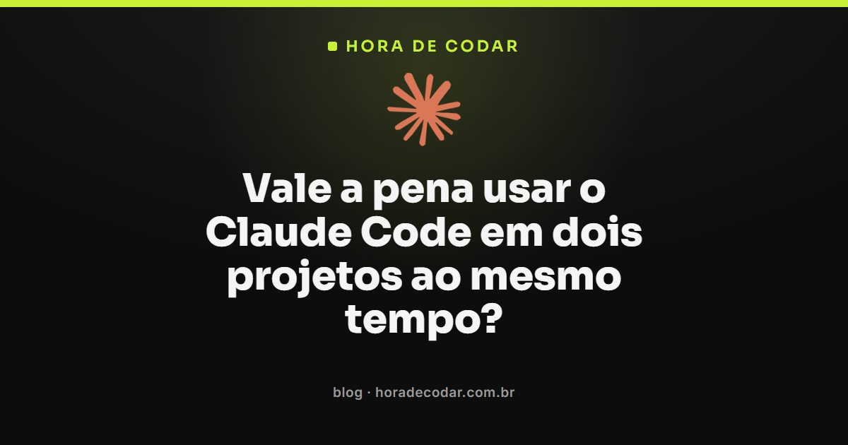 Claude Code dois projetos ao mesmo tempo usando worktree separado