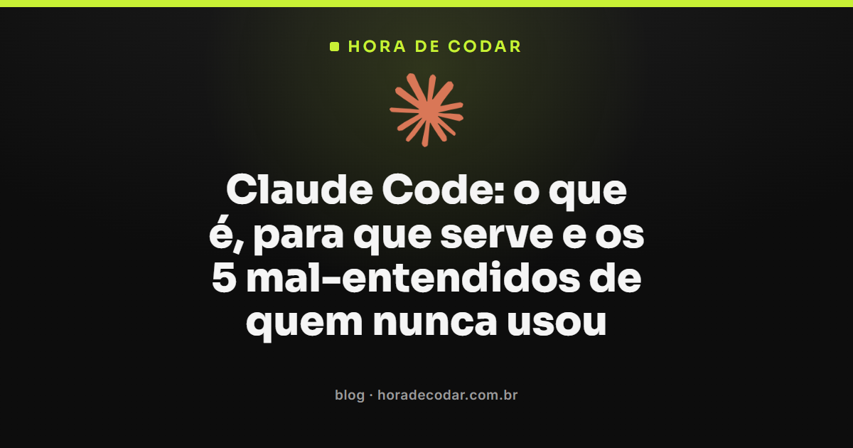 ilustração explicando Claude Code o que é e como funciona a codificação agêntica da Anthropic