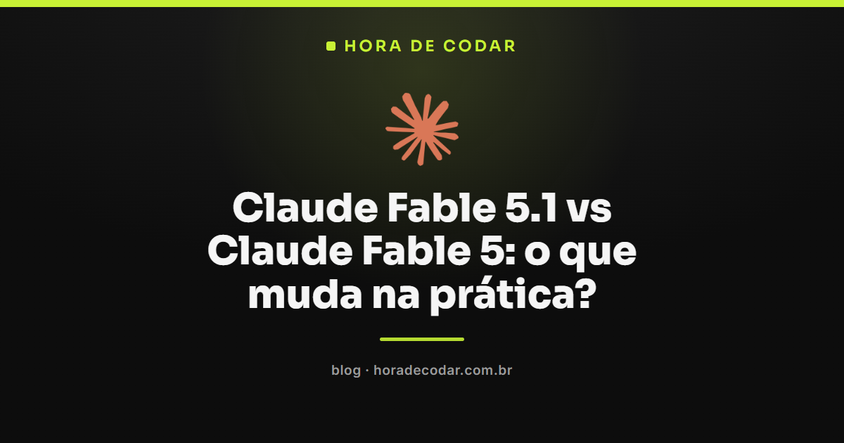 Claude Fable 5.1 comparado ao Claude Fable 5 em tarefas de código e pesquisa agêntica