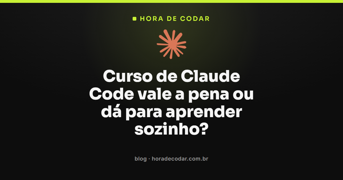 comparação entre curso de Claude Code gratuito e pago
