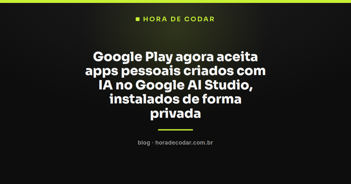Ilustração de um celular Android exibindo o Google Play ao lado do logotipo do Google AI Studio