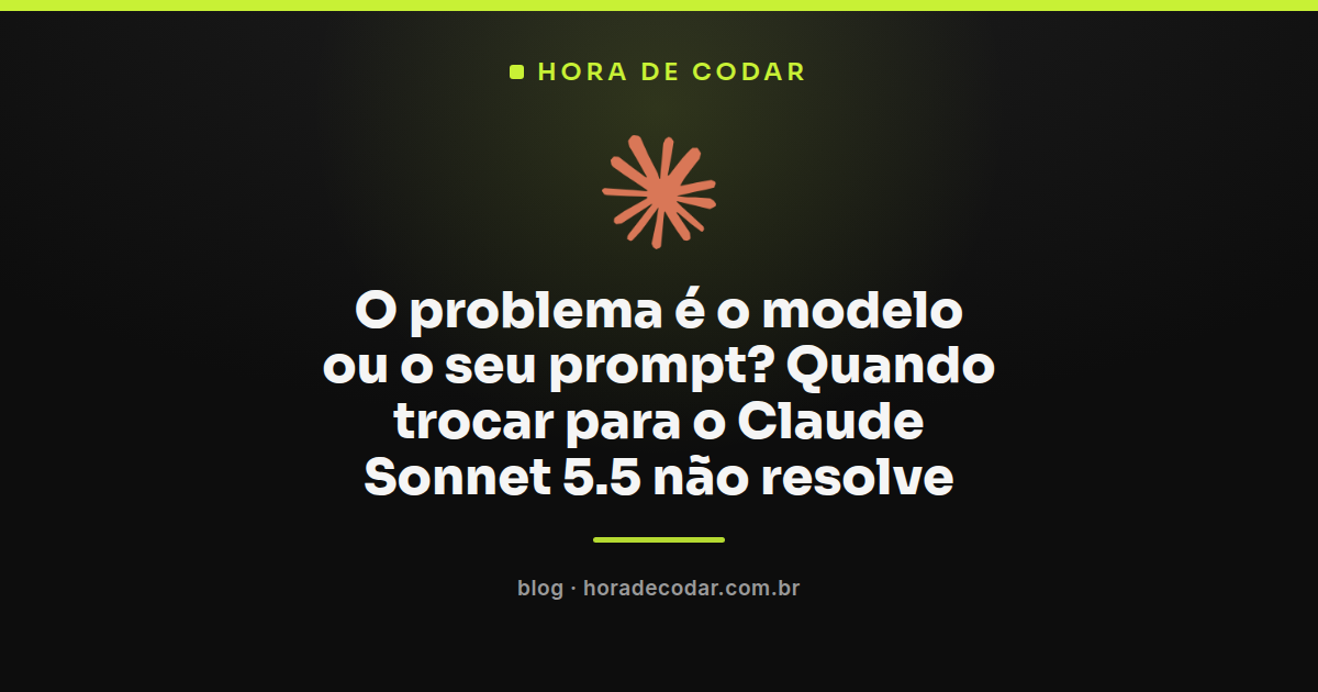comparação entre Claude Sonnet 5.5 e Claude Opus 5.5 na correção de um prompt ambíguo