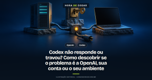 Codex não responde ou travou? Como descobrir se o problema é a OpenAI, sua conta ou o seu ambiente