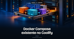 Como levar um Docker Compose existente para o Coolify na VPS (sem reinstalar o painel)