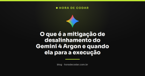 O que é a mitigação de desalinhamento do Gemini 4 Argon e quando ela para a execução
