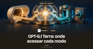ChatGPT Work, Codex ou API: por onde acessar o GPT-6.1 Terra conforme o seu uso