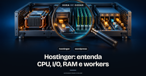 Site lento na Hostinger: como ler CPU, I/O, RAM e PHP workers antes de trocar de plano