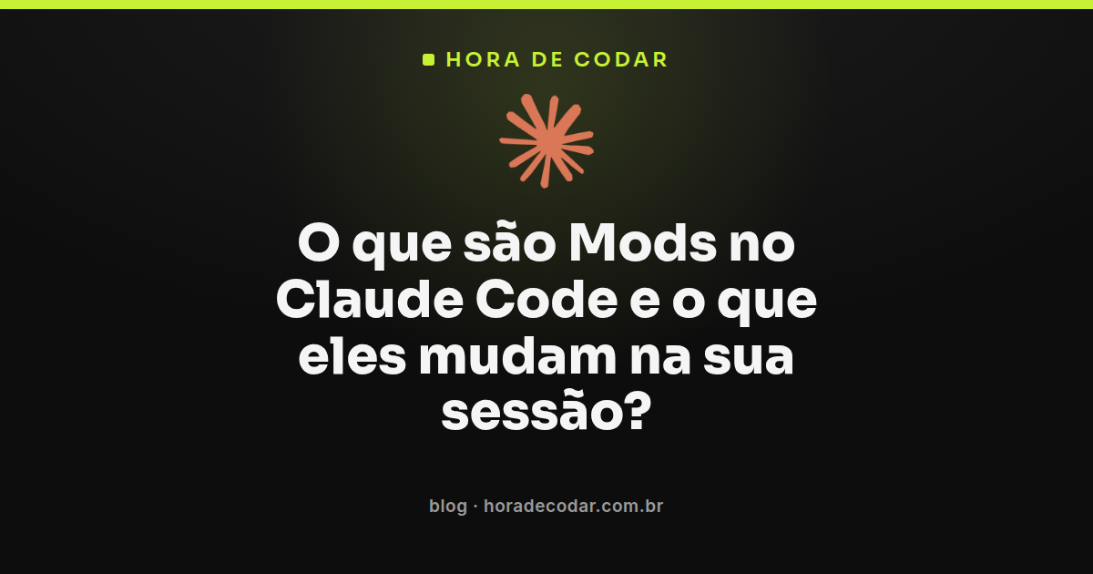 ilustração mostrando como os mods no Claude Code alteram a sessão com event handlers