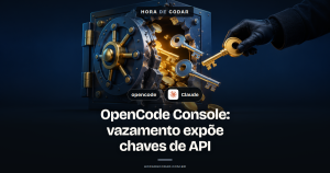 OpenCode invadido: chaves de API vazadas no Console geram cobranças nas contas de IA dos usuários