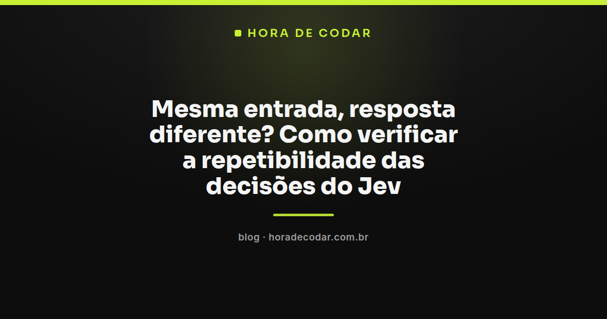 teste de repetibilidade do Jev comparando confidence e rótulo em várias execuções